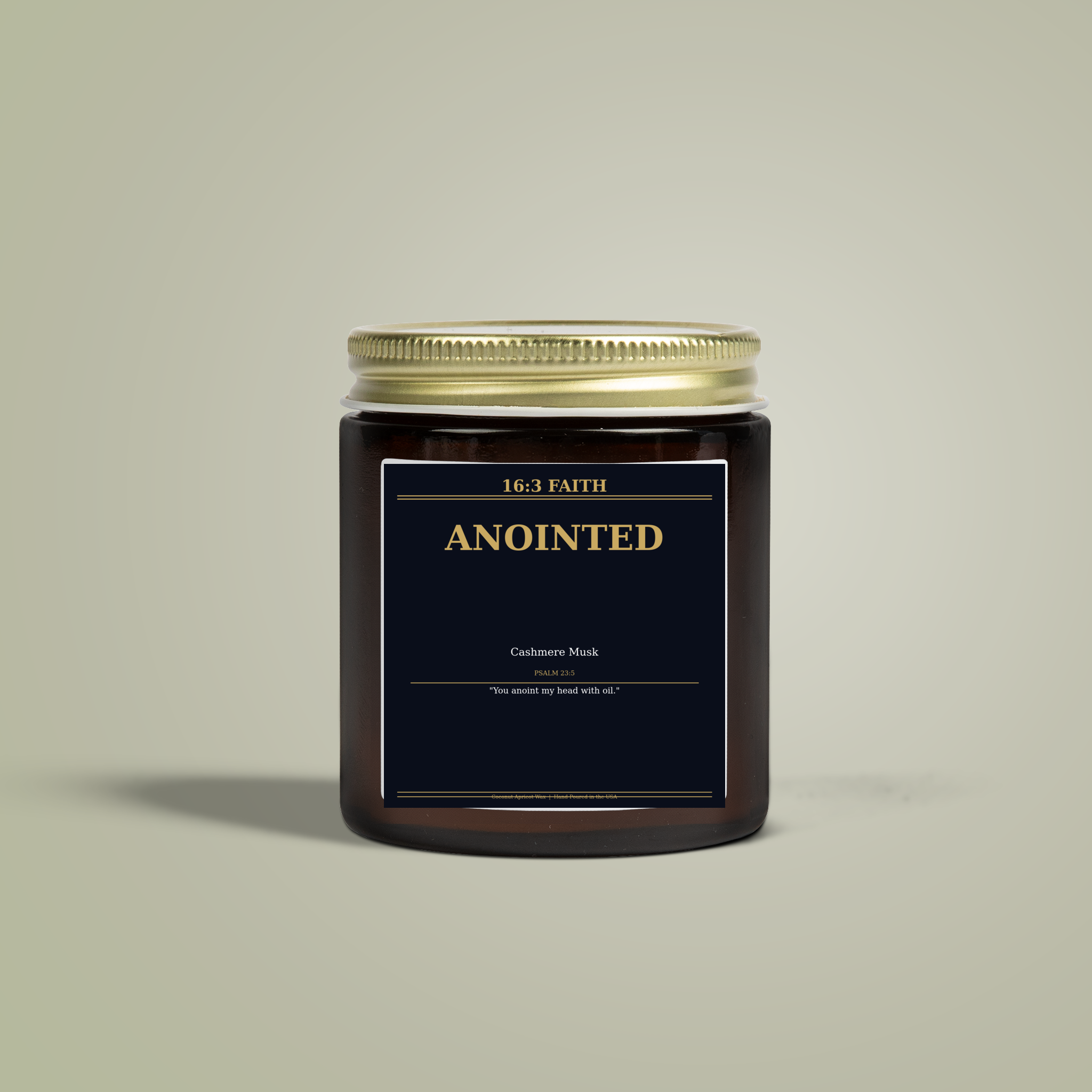 Anointed Candle — Cashmere Musk