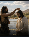 Baptism of Jesus Sherpa Blanket