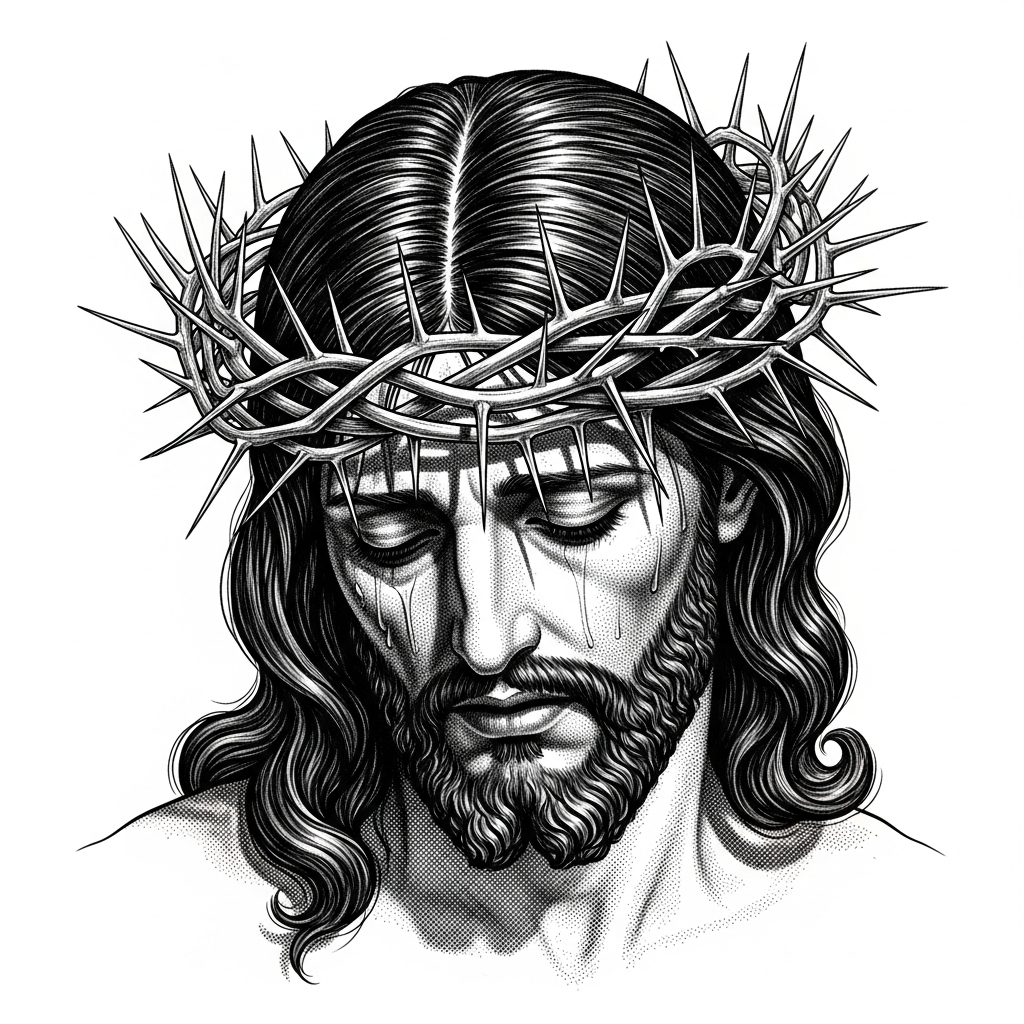 Crown of Thorns — AOP Women's Tee