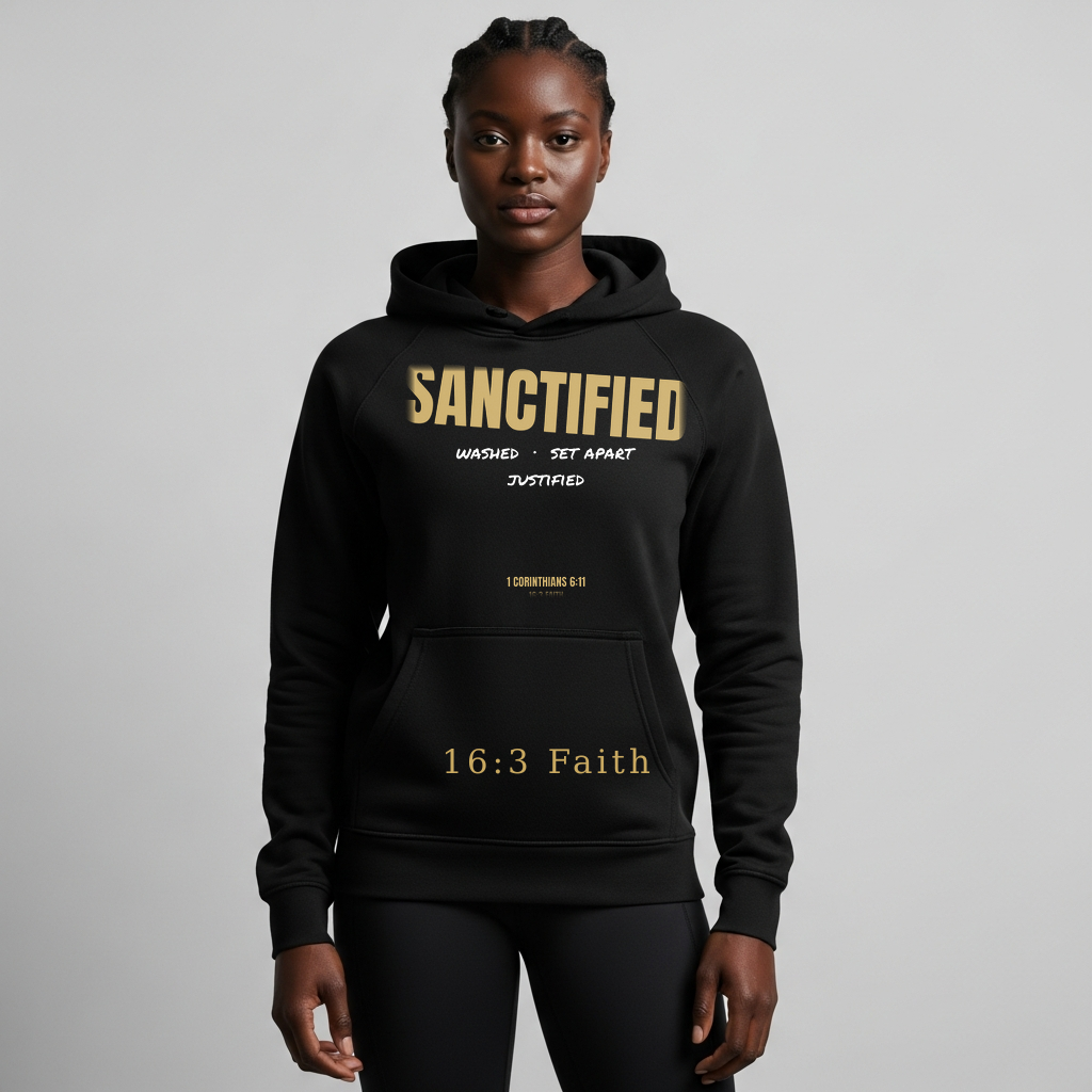 16:3 Sanctified Graffiti Hoodie — Women's