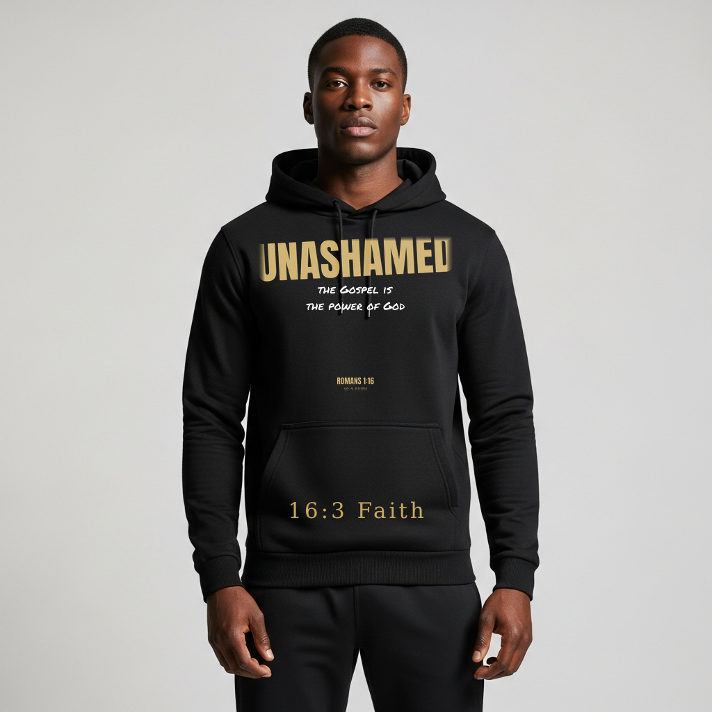 16:3 Unashamed Graffiti Hoodie — Men's