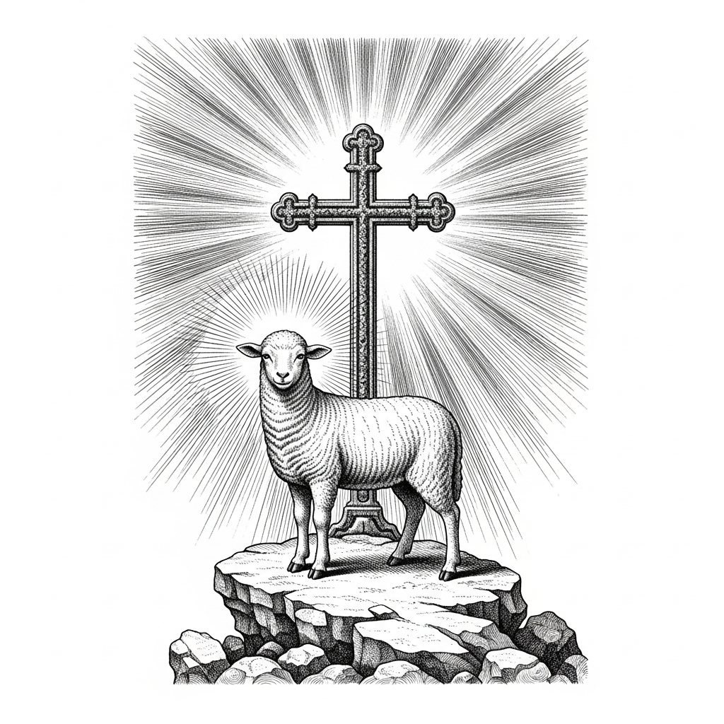 Lamb of God — AOP Men's Tee