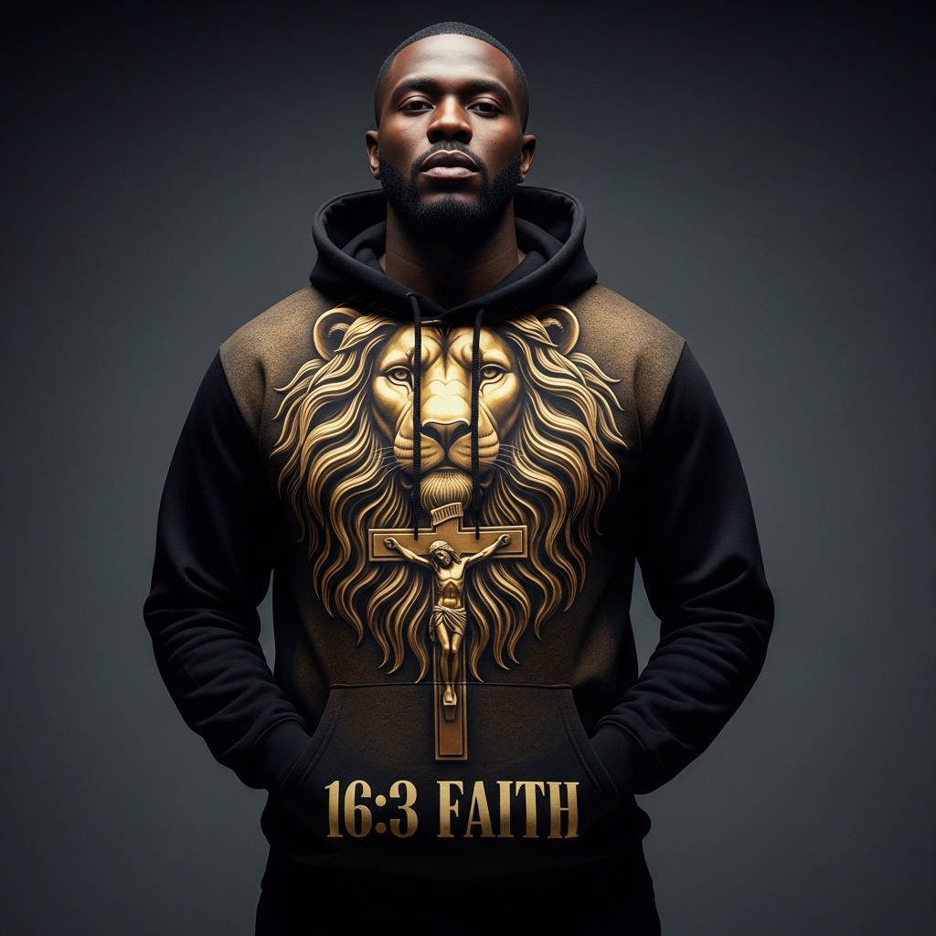 Lion of Judah AOP Hoodie