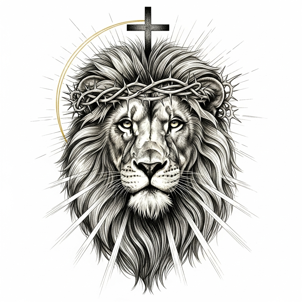 Lion of Judah — AOP Women's Tee