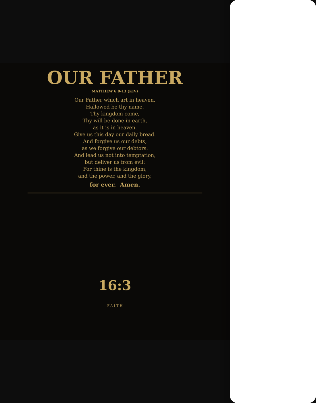 Lord's Prayer Sherpa Blanket