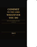 Proverbs 16:3 Sherpa Blanket
