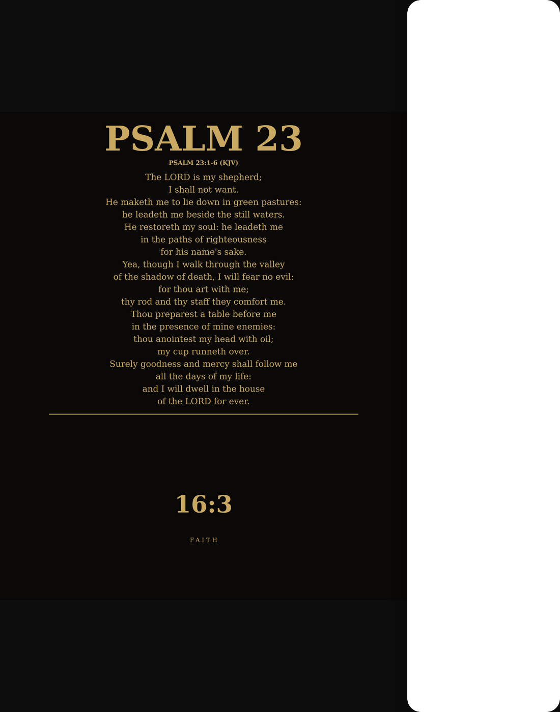 Psalm 23 Sherpa Blanket
