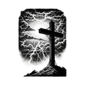 The Cross — AOP Men's Tee